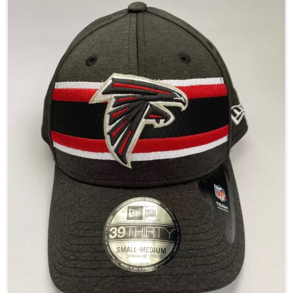New Era 39Thirty Cap NFL Men's Team Falcons Gray Hat S/M